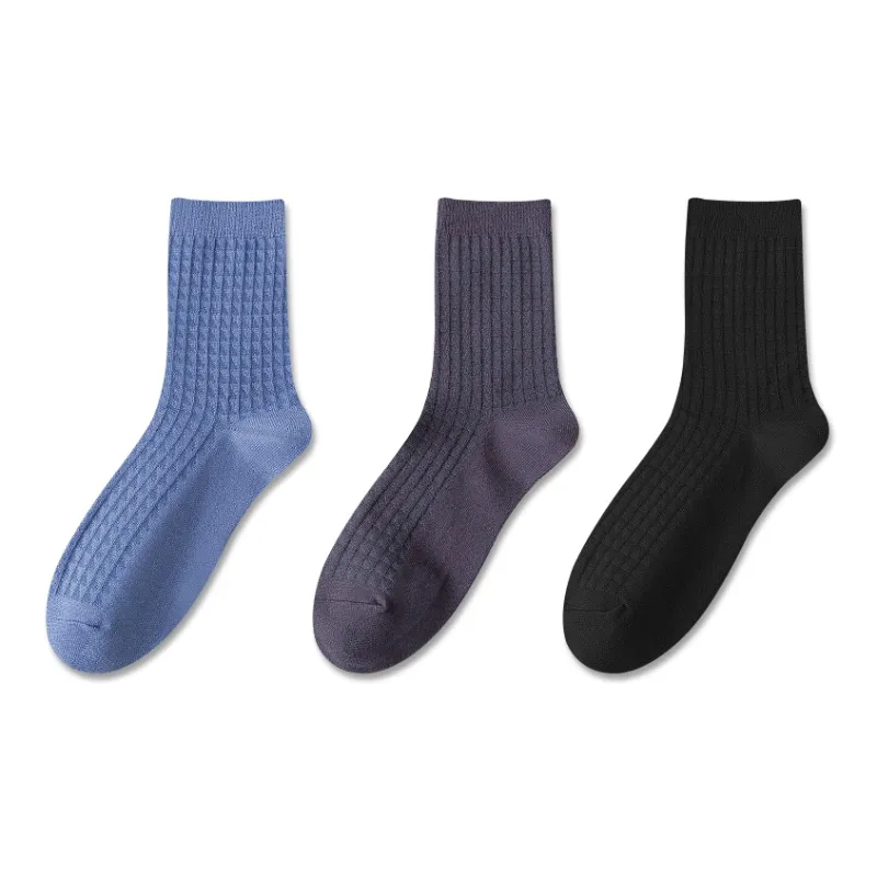 Miguel Mid Calf Socks Men's Combo Set-20