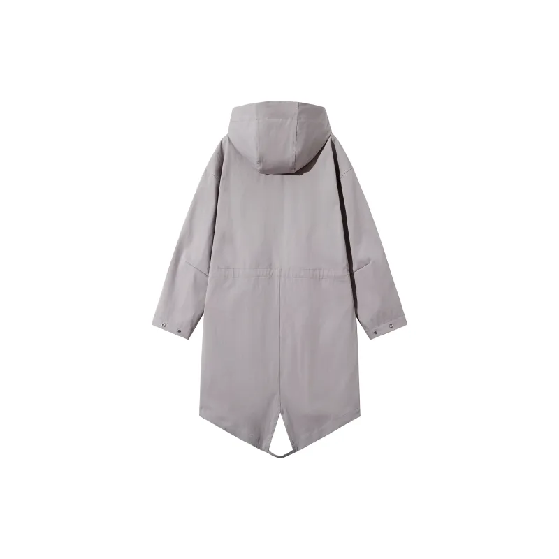 JUNGLE PANDA Trench Coat Unisex-11