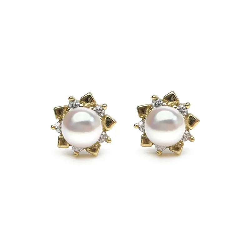 PEARL QUEEN Pearl Stud Earrings Women's-0