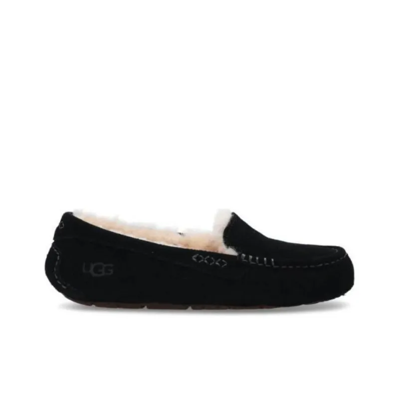 UGG ANSLEY Casual Single Shoes Women's Black-1