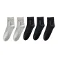 [5 Pack]Black 3 Pack+Light Gray 2 Pack