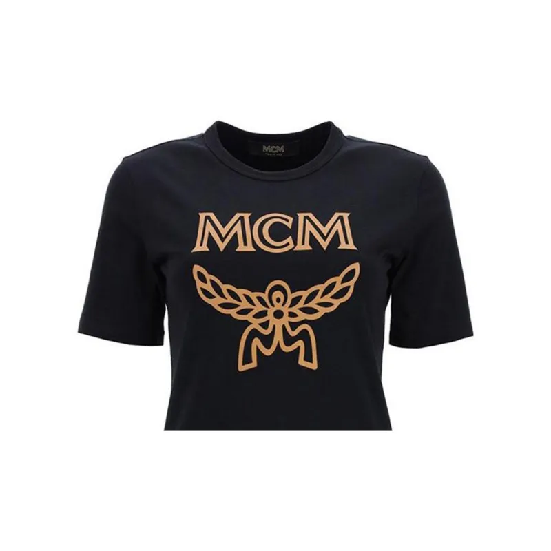 MCM T Shirts Women's Black-2