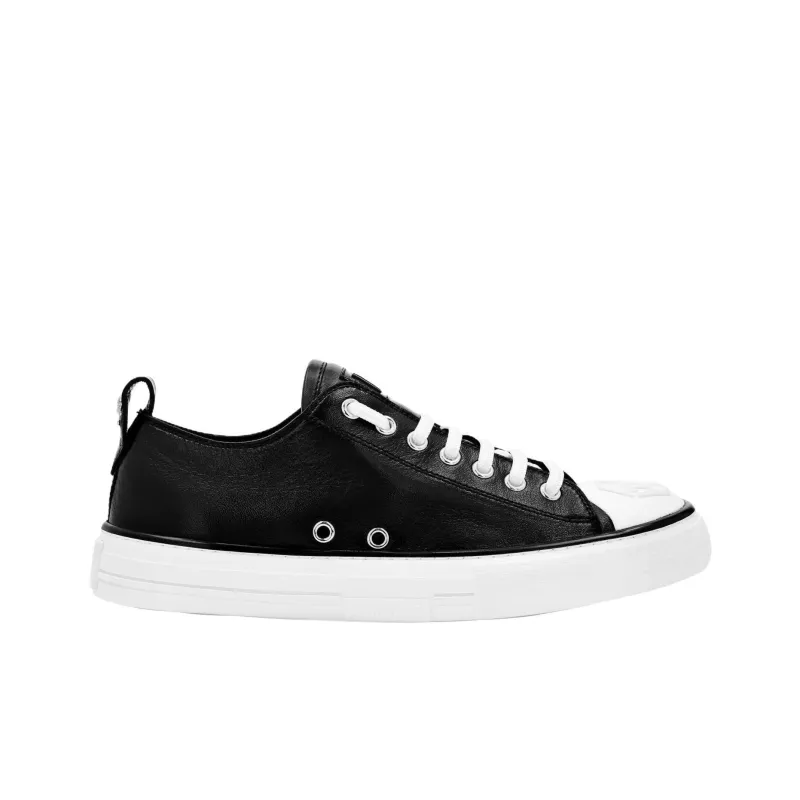 PHILIPP PLEIN MEGASTAR Low-Top Skateboard Shoes Women's Black-1
