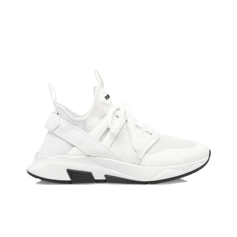 TOM FORD Jago Low Top Casual Shoes Women's White-1