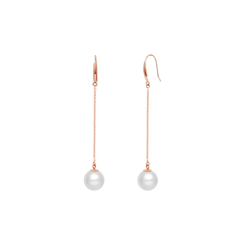 DEMONE 18K Gold Drop Earrings Women's-0