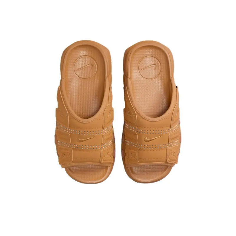 Nike Air More Uptempo Slides 'Flax'-2