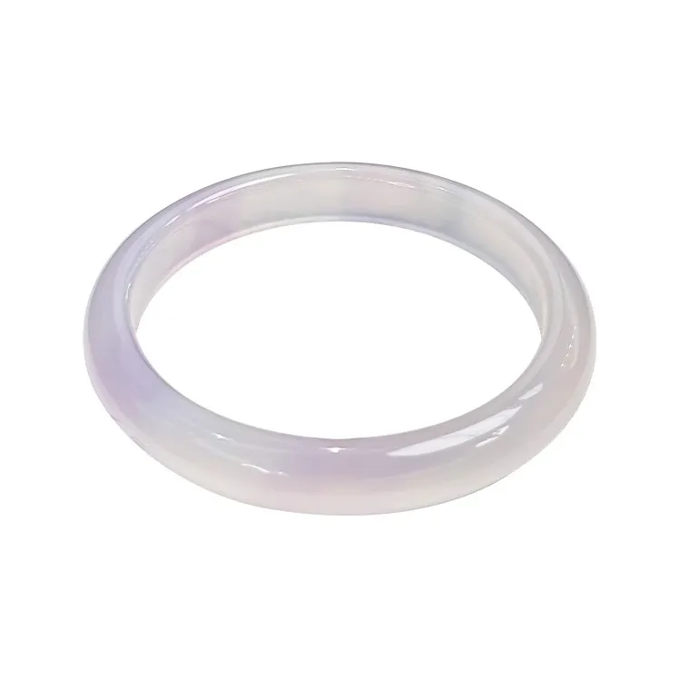 ZHANGKAKA Agate Bangles Women's-0