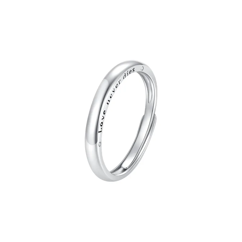 CHOW TAI SENG S925 Silver Rings Unisex-0