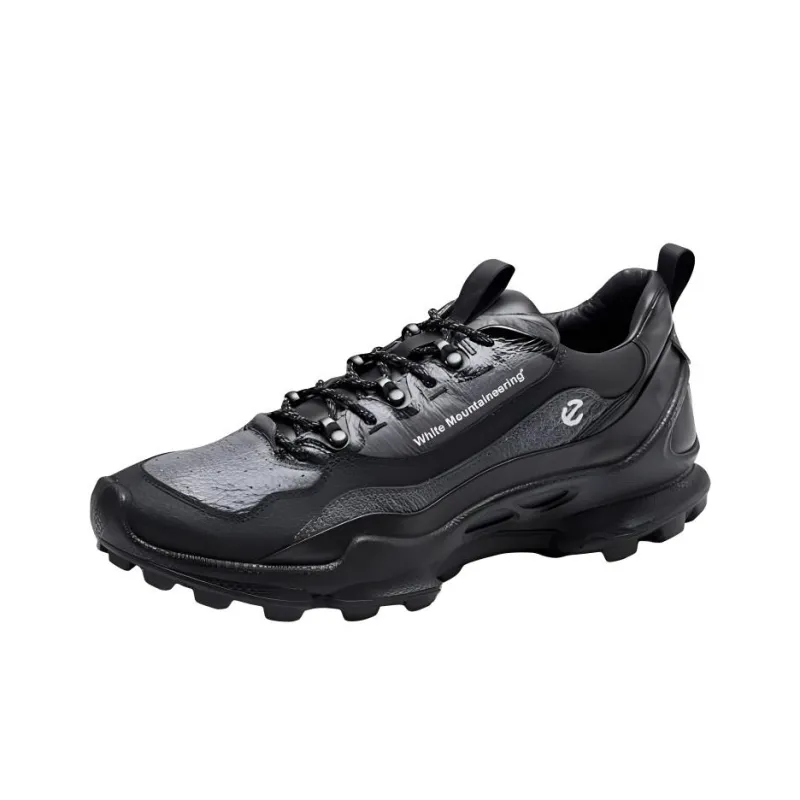 White Mountaineering x Ecco Capsule Collection Low-Top Hiking/Trekking Shoes Men's Black-0