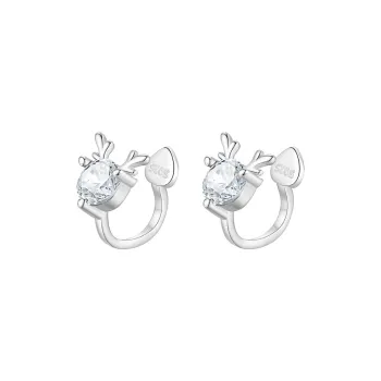 LIANDUO S925 Silver Clip On Earrings Women's