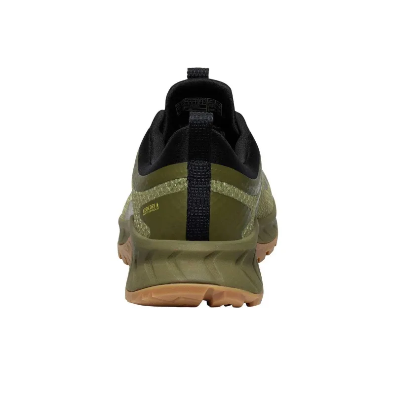 KEEN Versacore Anti Slip And Wear Resistant Water Resistant Low Top Trekking Shoes Men's Green-5
