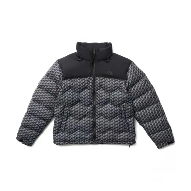 THE NORTH FACE x DOE HEXAGON PRINTED DOWN Down Jacket Unisex Black-2