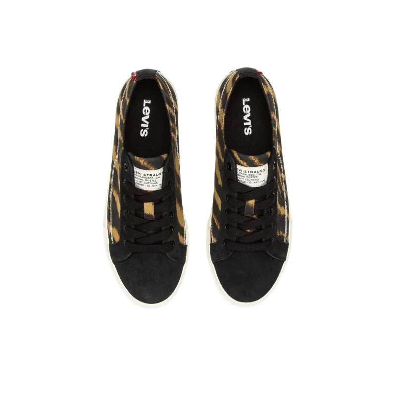 Levi's XL Decon Low Top Skateboard Shoes Women's Black-2
