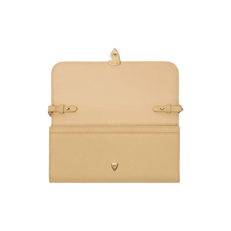 Burberry Calfskin Shoulder Bag Crossbody Bag Wallet Women's Sand-2