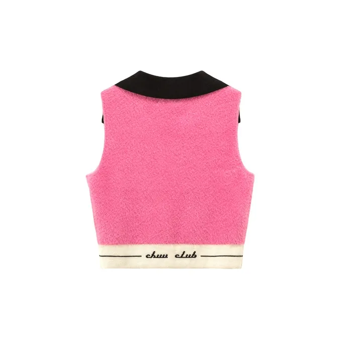 CHUU Tank Tops Women's Fuchsia-1