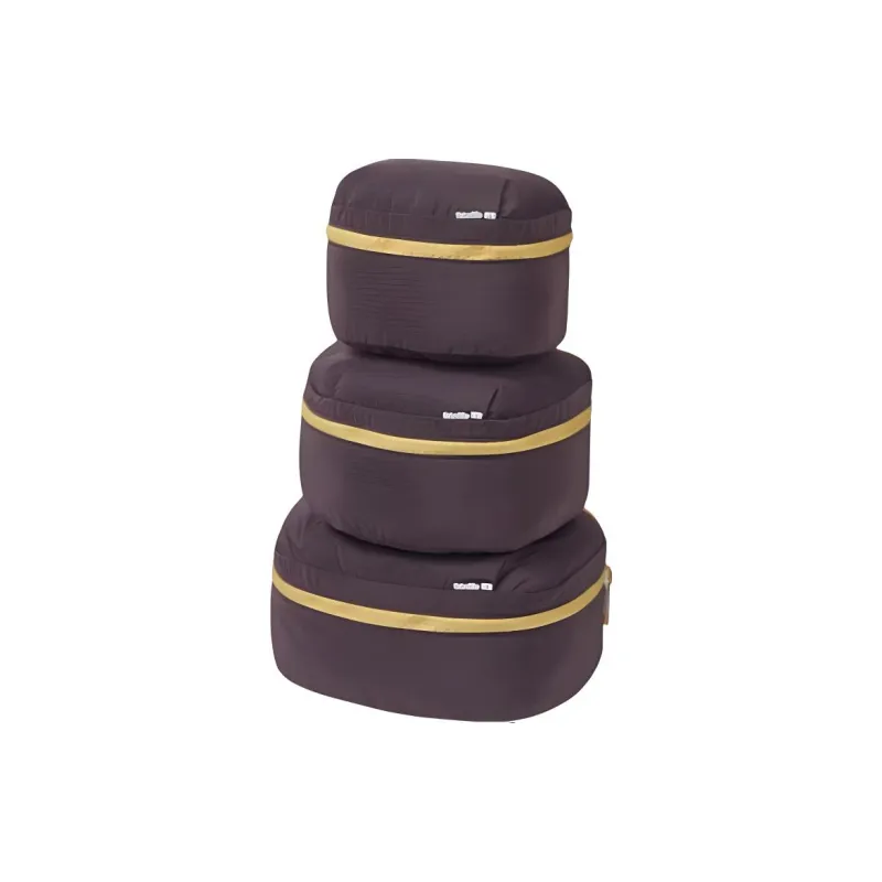 NATUREHIKE Nylon Three Piece Set Storage Bag Unisex Dusty Purple-0
