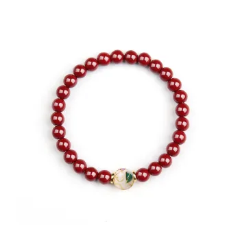 EADDA JEWELRY Cinnabar Bracelets Unisex