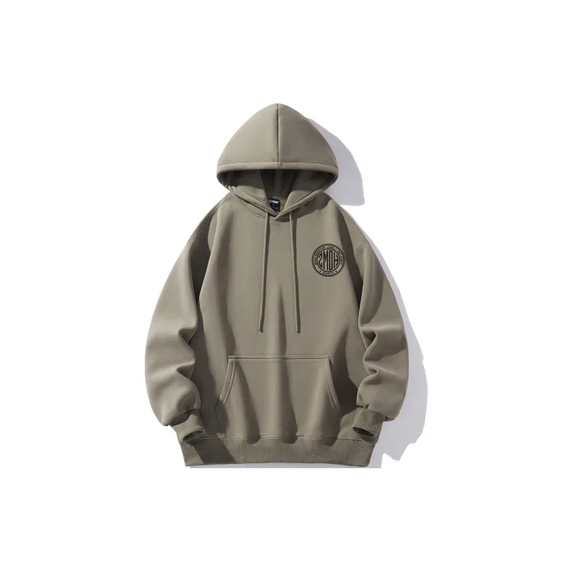 ZMOH Fleece Lined Hoodie Unisex Couple's-9