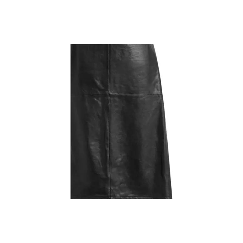 COACH FW23 Casual Long Skirt Women's Black-4