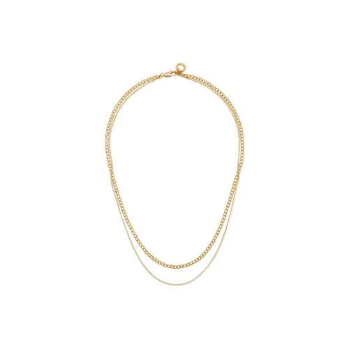 A.P.C Brass Necklaces Men's Gold