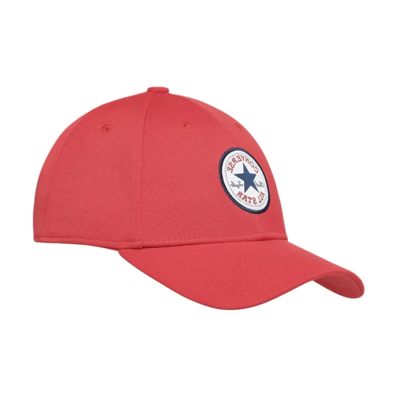 Converse Cotton Baseball Caps Unisex Red-2