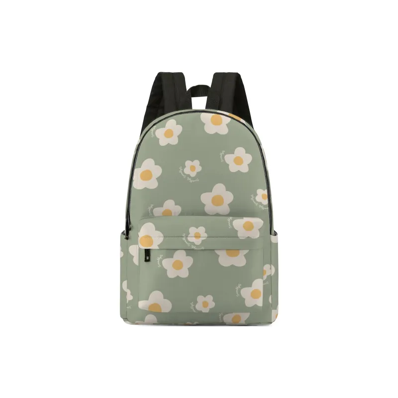 ONRF SOUNDBYTE Polyester Backpack Laptop Bag Unisex White-47