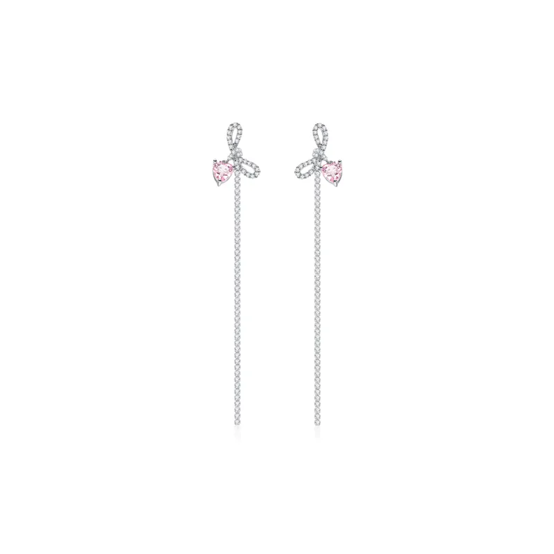FANCI S925 Silver Earrings Women's-0