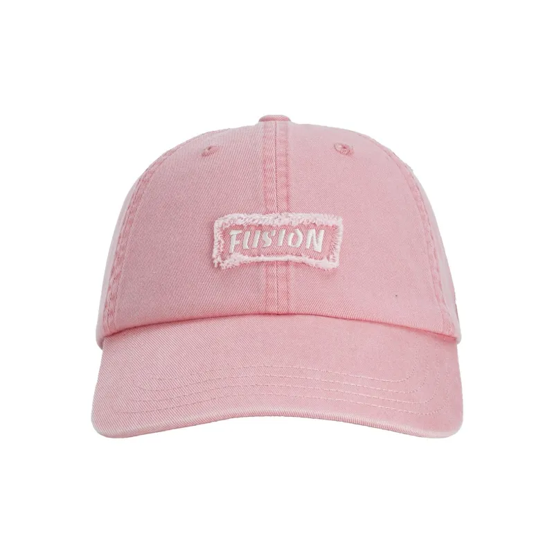 FILA FUSION Cotton Baseball Caps Unisex Pink-1