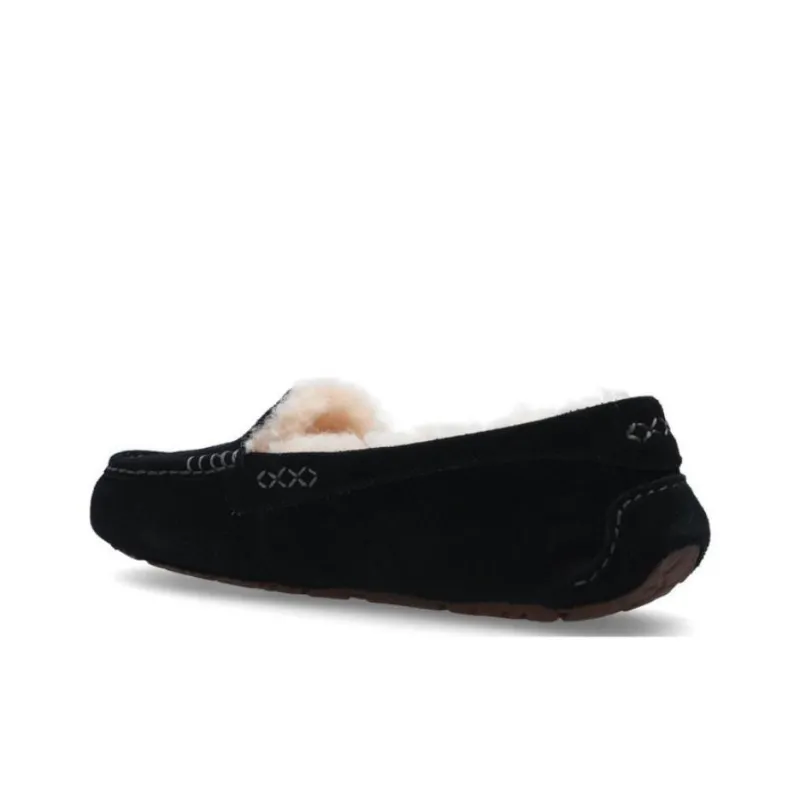 UGG ANSLEY Casual Single Shoes Women's Black-3