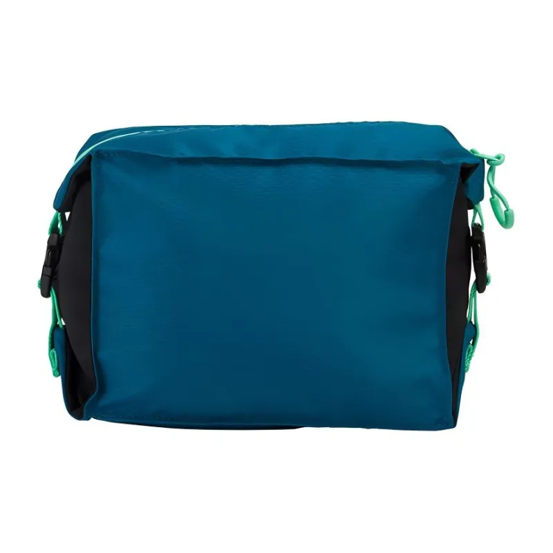 Speedo Polyester Swim Bag Unisex Blue & Black/Black & Green-3