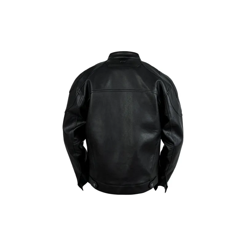 Antidote Worldwide Leather Jacket Unisex Black-1
