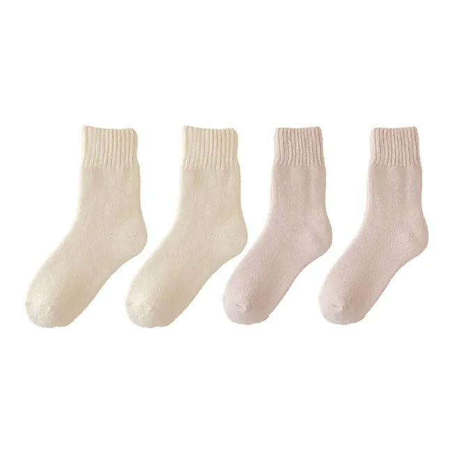 Cotton Gene Mid Calf Socks Women's Combo Set-34