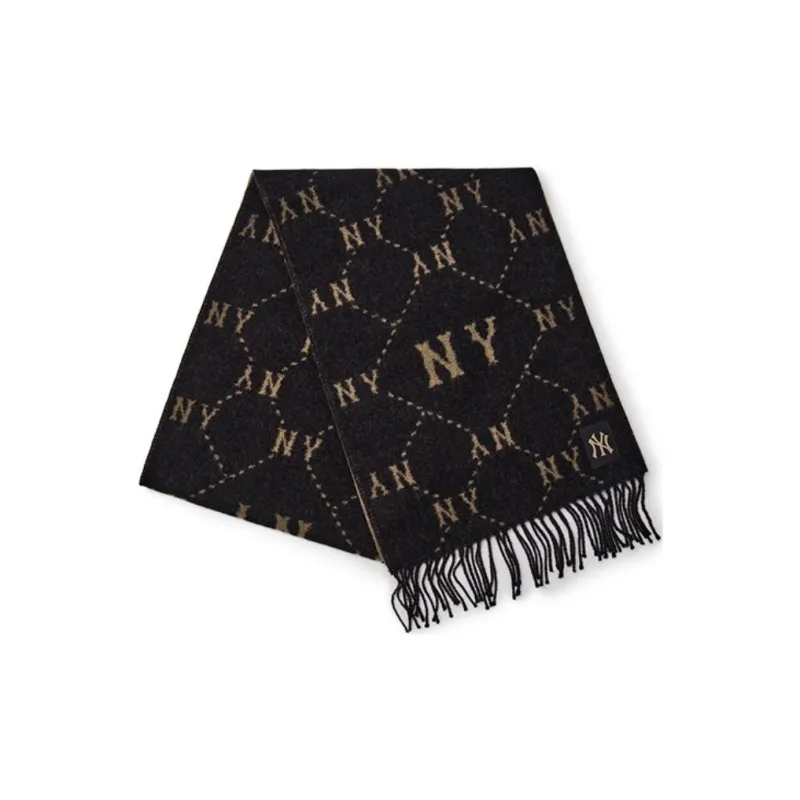 MLB Acrylic Knit Scarves Unisex Multicolor-0