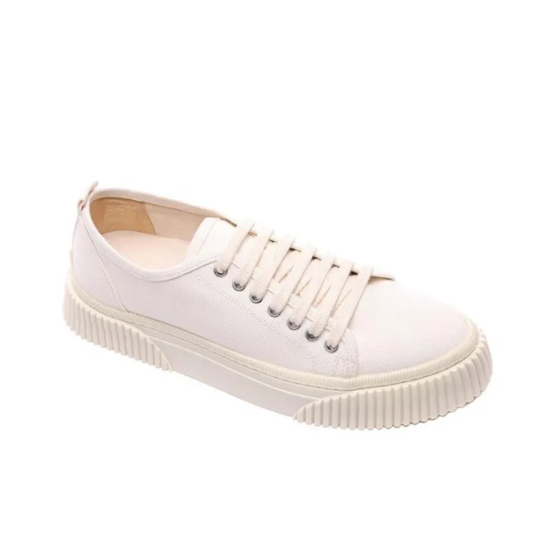 AMIPARIS Low Top Skateboard Shoes Men's Beige-2