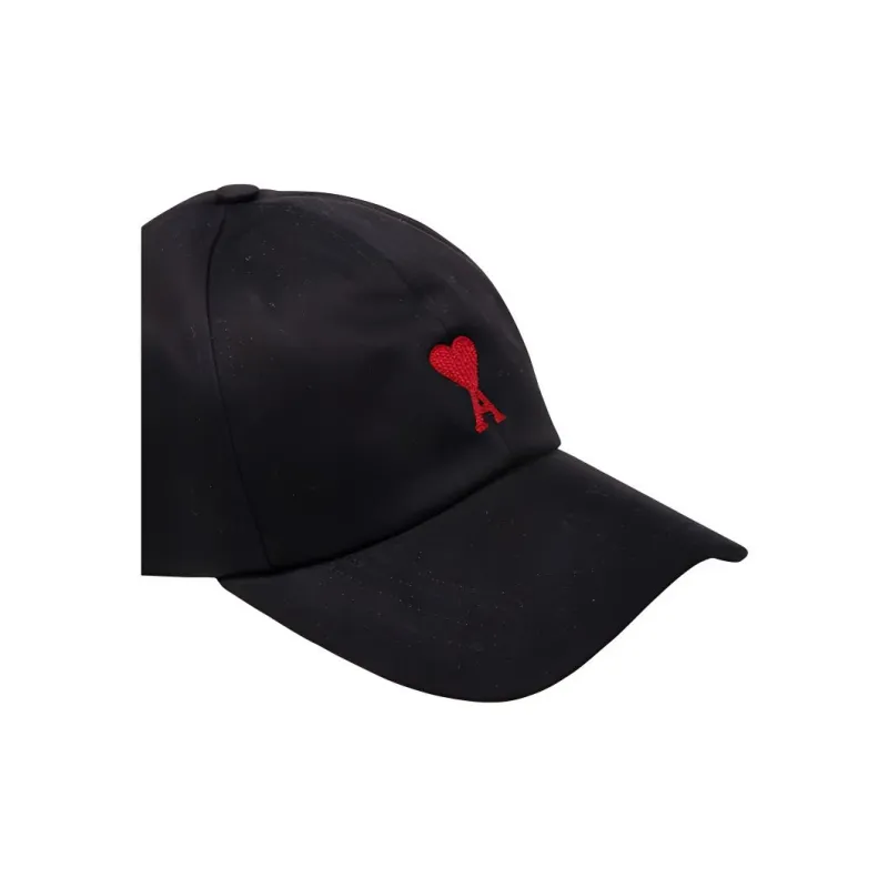 Ami Paris Ami De Coeur Embroidery Cap-4