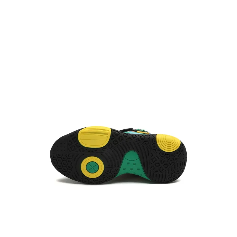 BOBDOG Slip Resistant Cushioning Wear Resistant Warm Mid Top Children's Basketball Shoes Kids'-12