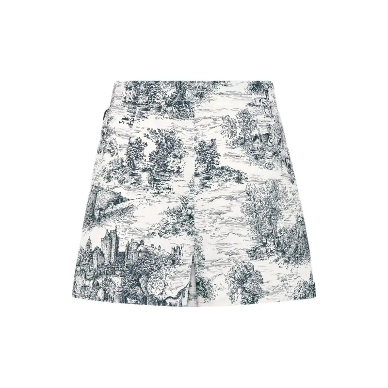 DIOR SS25 Casual Shorts Women's White-1