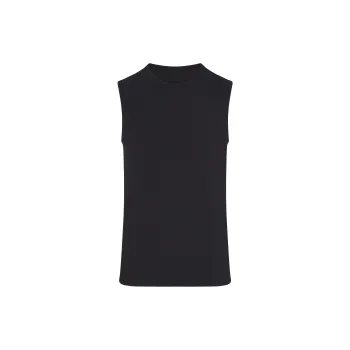 SKIMS FW24 JERSEY SLEEP MENS TANK Tank Tops Men's OBSIDIAN/Obsidian Color