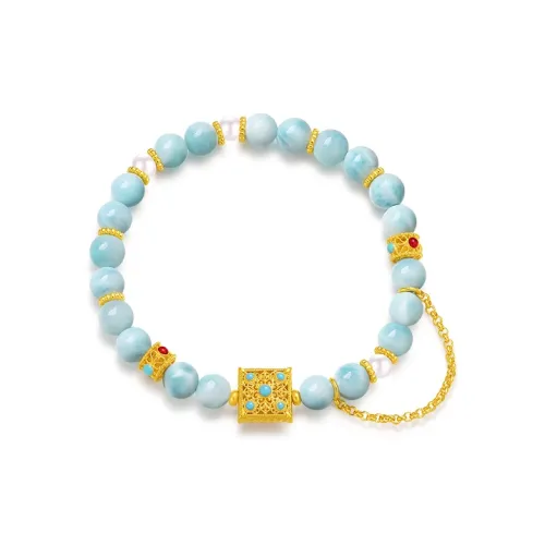 MCLON Exotic Girlish Solid Gold Priced In Gram Bracelets Women's