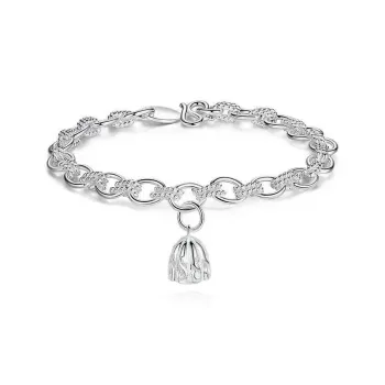 AITAO 990 Foot Silver Bangles Unisex