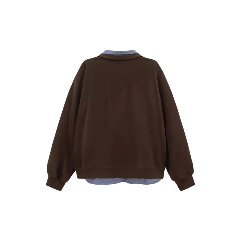 UNIFREE Sweatshirt Women's Brown-1