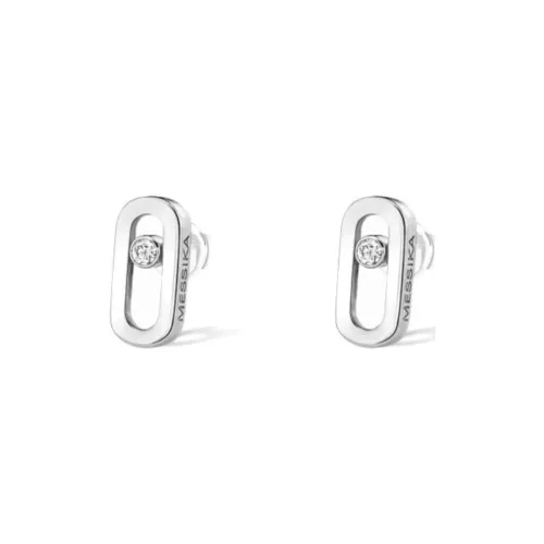 MESSIKA 18K White Gold Stud Earrings Women's White Gold