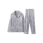 Light Gray Men's Pajama Set