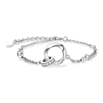 Mrs. Kra S925 Silver Bracelets Unisex