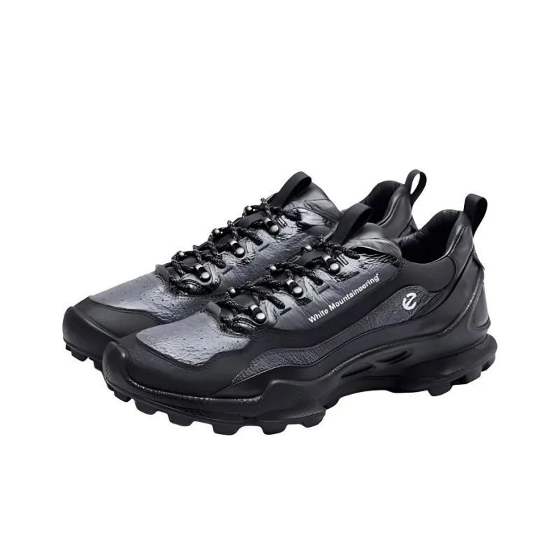 White Mountaineering x Ecco Capsule Collection Low-Top Hiking/Trekking Shoes Men's Black-1