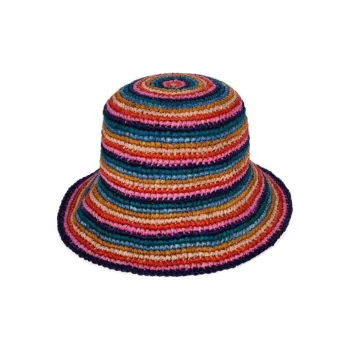 Paul Smith Striped Crochet Bucket Hat