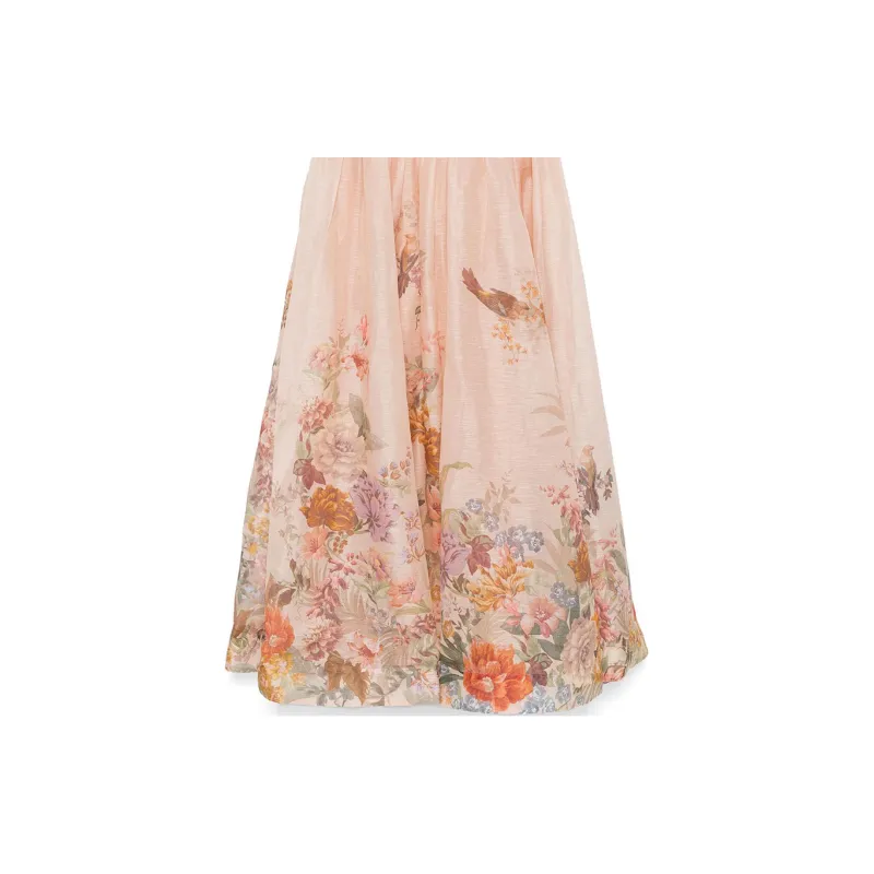 Zimmermann Pavilion V Neck Midi Dress-6