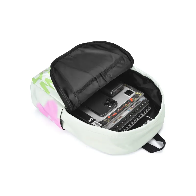 ONRF SOUNDBYTE Polyester Backpack Laptop Bag Unisex White-12