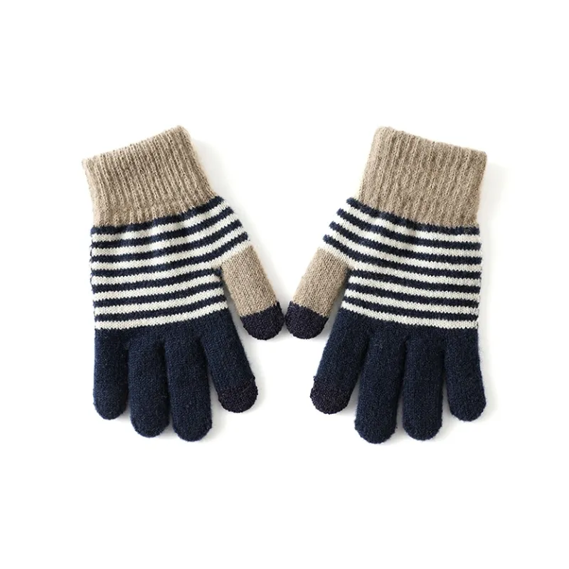 Lanza Acrylic Knit Gloves Unisex-0