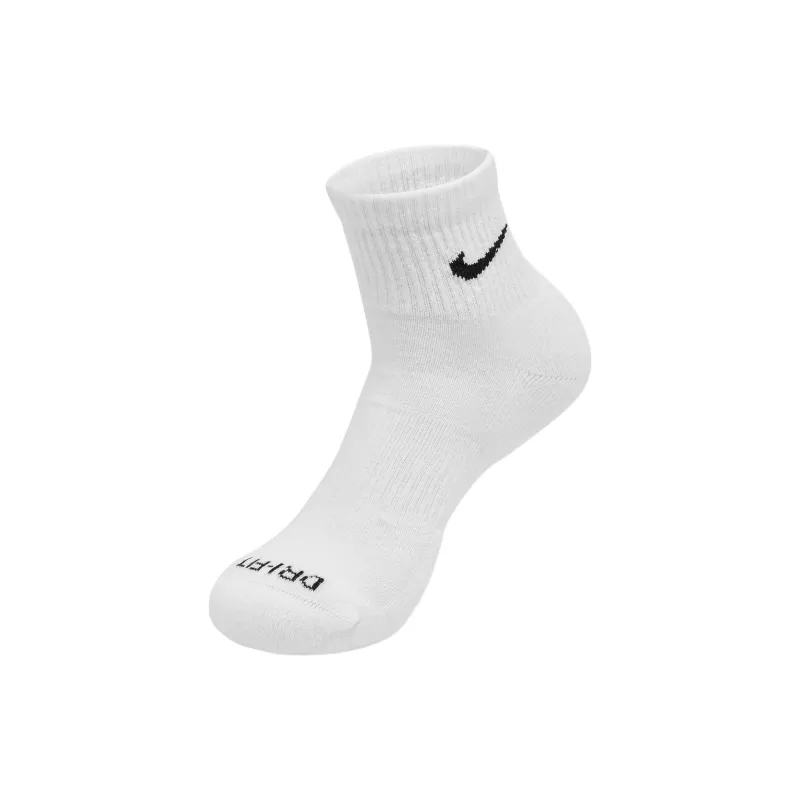 Nike Ankle Socks Men's 3 Pack White-4